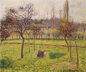 卡米耶 畢沙羅 Apple Trees in a Field